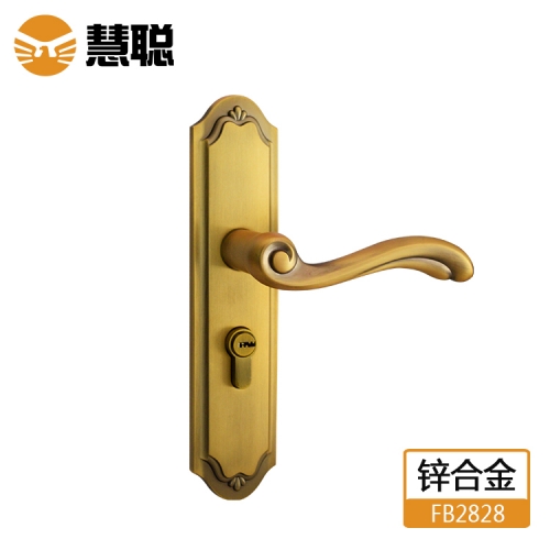 慧聪FB2828锌合金室内房门锁家用通用型锁具