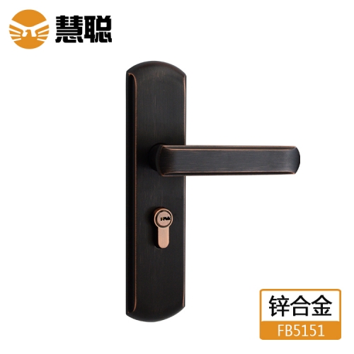 慧聪FB5151锌合金室内房门锁家用通用型锁具