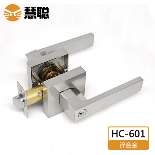惠州慧聪HC-601三杆锁卫生间有无钥匙执手锁
