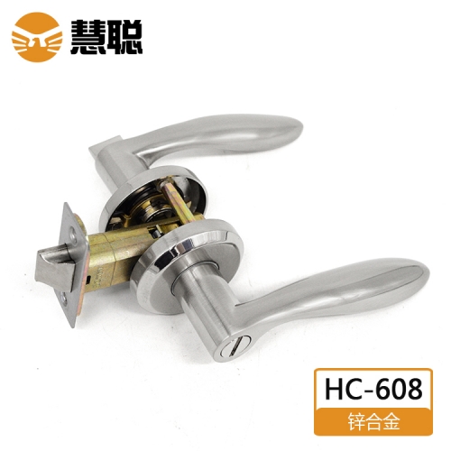 白山慧聪HC-608三杆锁卫生间有无钥匙执手锁