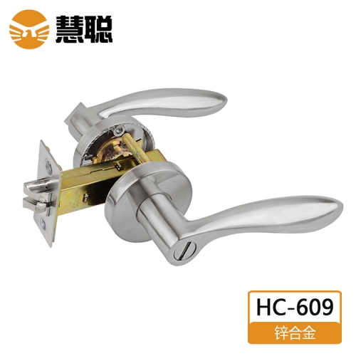 白山慧聪HC-609三杆锁卫生间有无钥匙执手锁