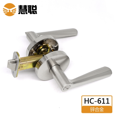 白山慧聪HC-611三杆锁卫生间有无钥匙执手锁