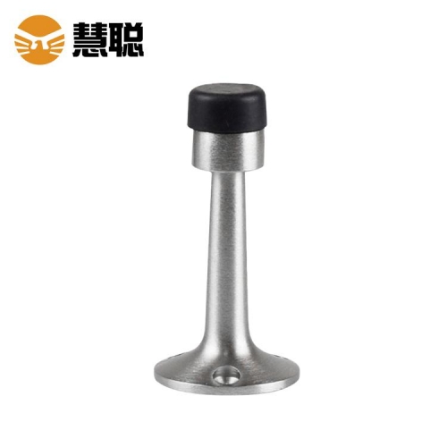 白山慧聪011锌合金门顶 橡胶门挡限位器卫生间门加厚防撞橡胶门阻