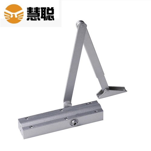 白山隐藏式暗装闭门器隐藏自动液压关门器酒店工程木门配件门控五金